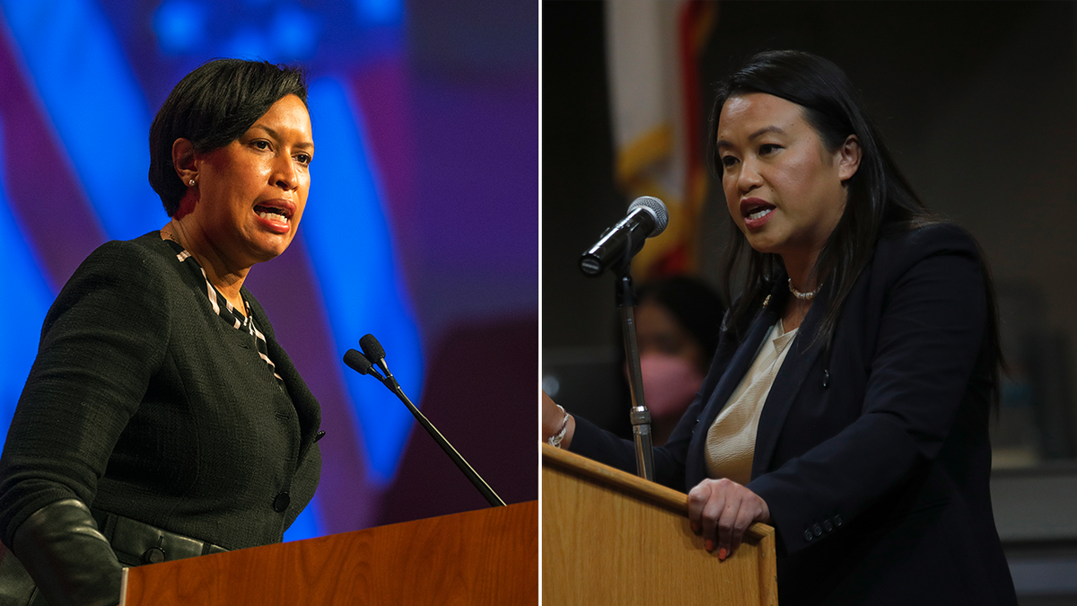 DC Mayor Muriel Bowser and Oakland Mayor Sheng Thao