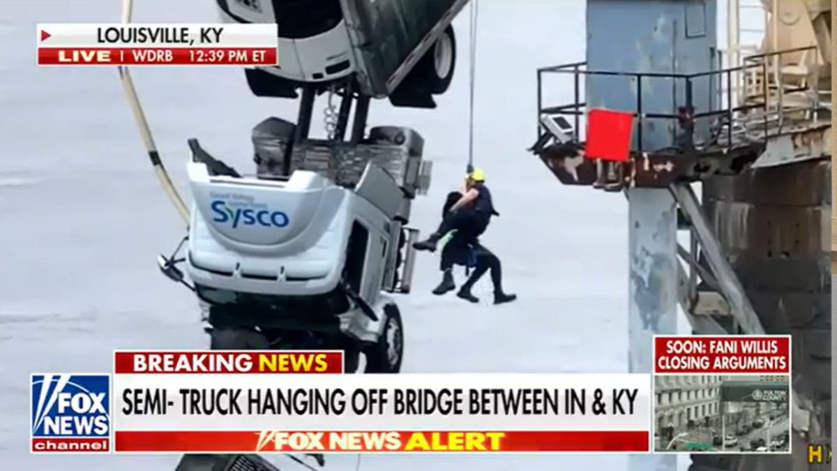 Truck rescue in Kentucky