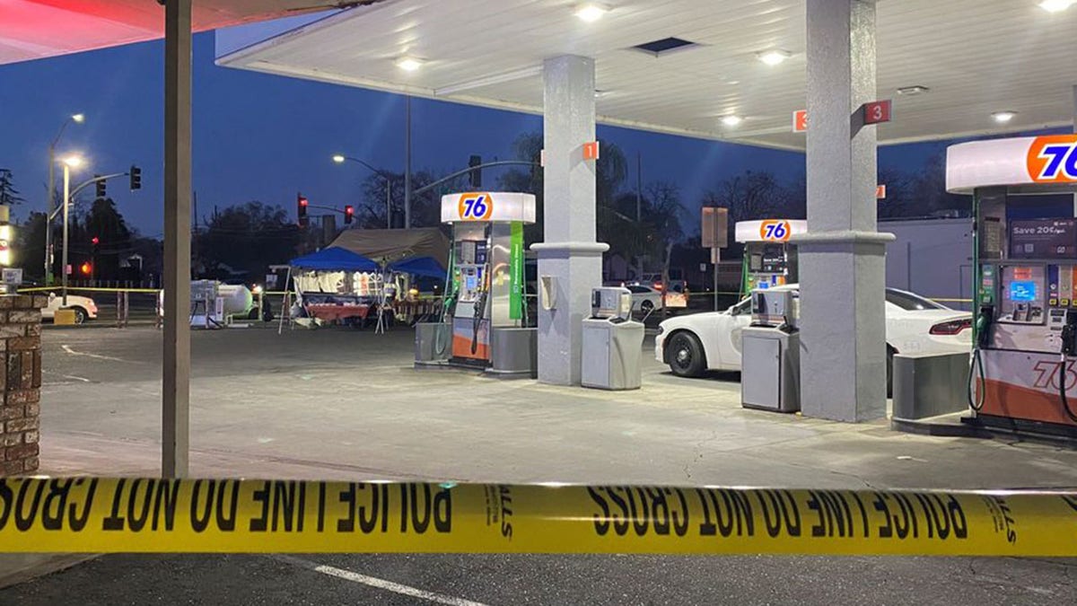Child hit by truck at California gas station
