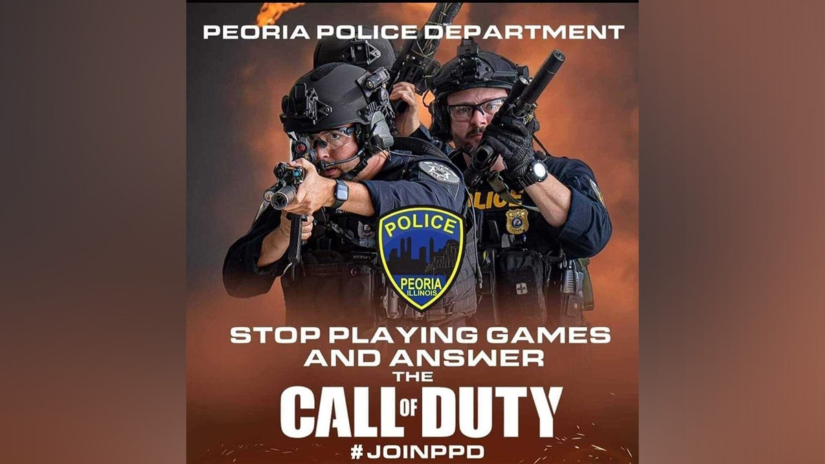 "Call of Duty"-themed ad