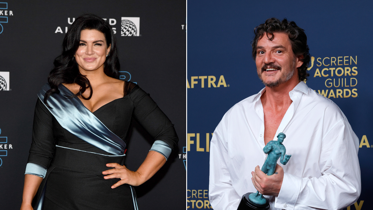 Gina Carano says co-star Pedro Pascal advised her to ‘Just put #transrights in your feed’ to appease fans