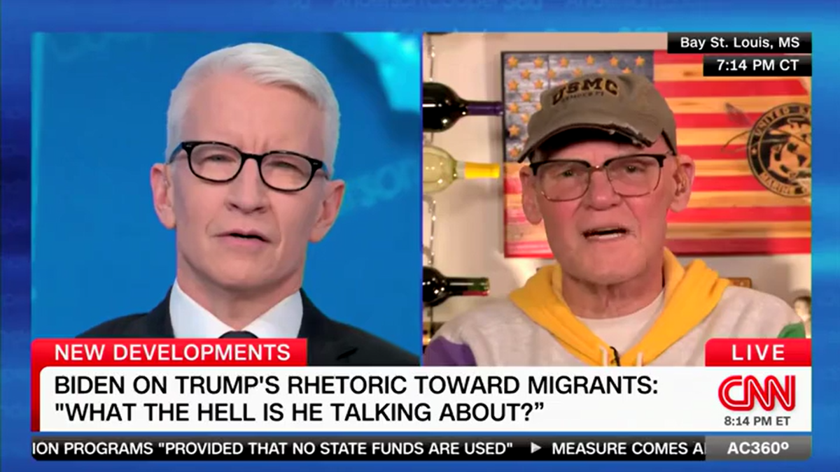 Carville habla con Anderson Cooper