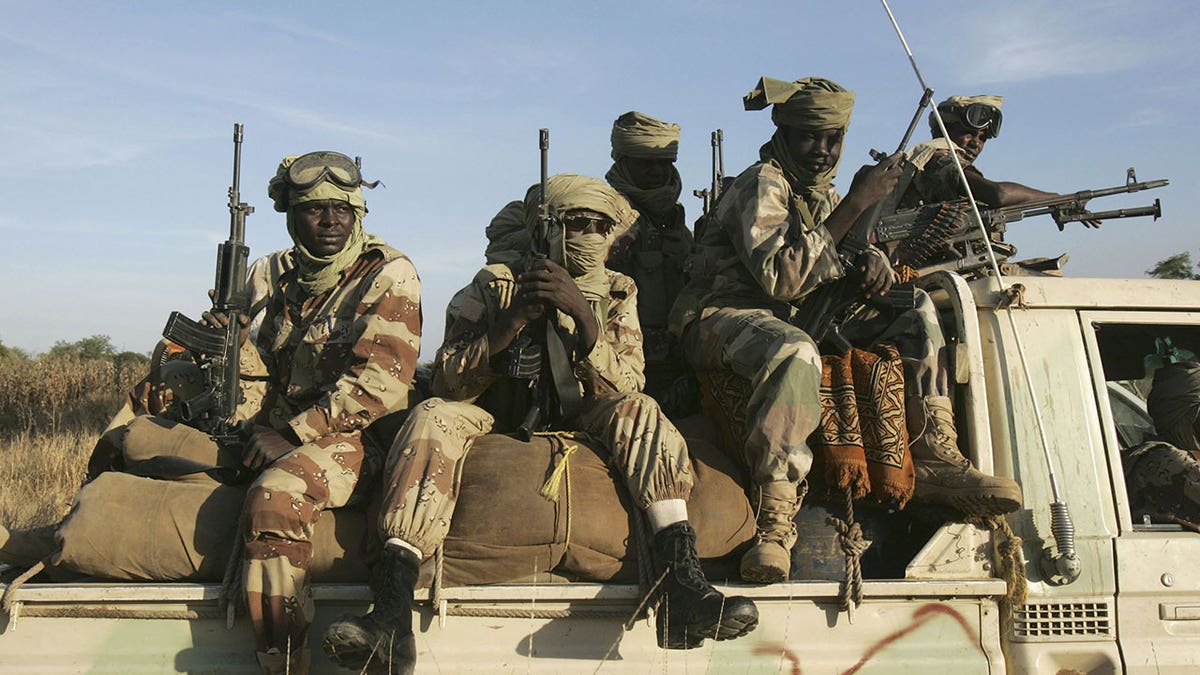 Soldiers in Chad