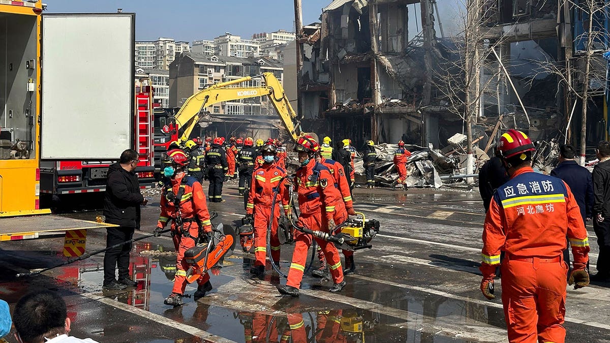 China firefighters