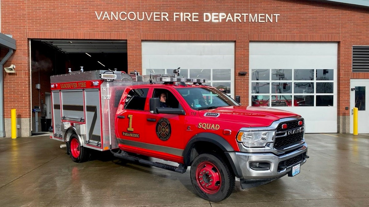 Vancouver Fire Department truck