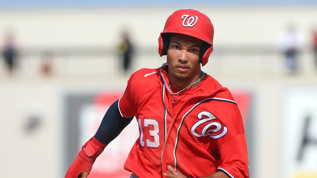 Nationals prospect released from hospital following nasty fall that led to  being stretchered out of game | Fox News