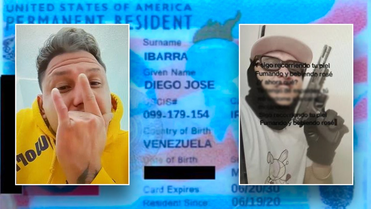 Diego Ibarra fake ID card 