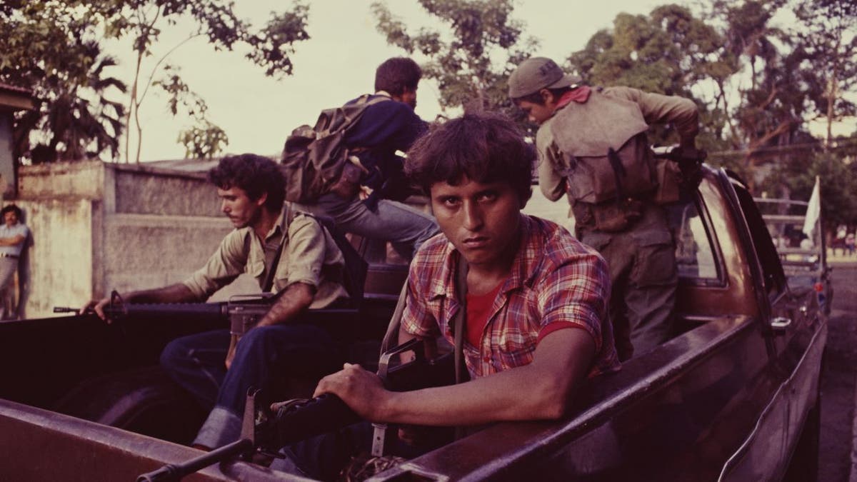Guerrilla fighters of the FMLN