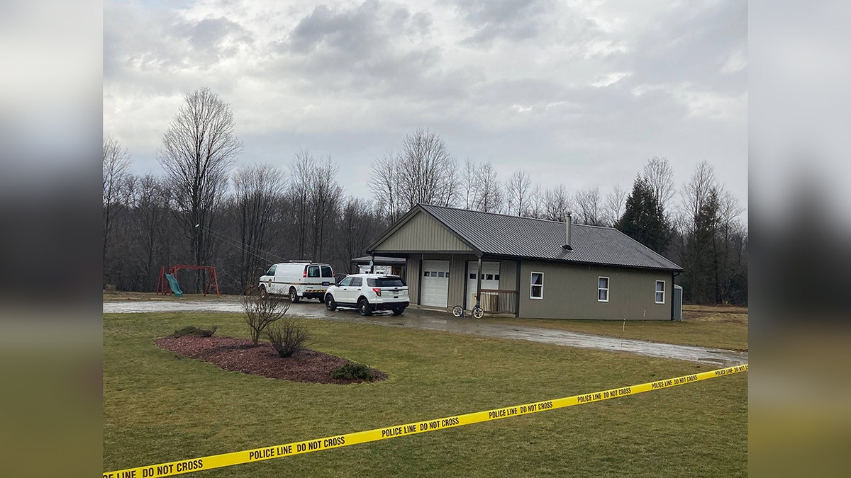 Rebekah Byler's home on Fish Flats Road in Sparta Township