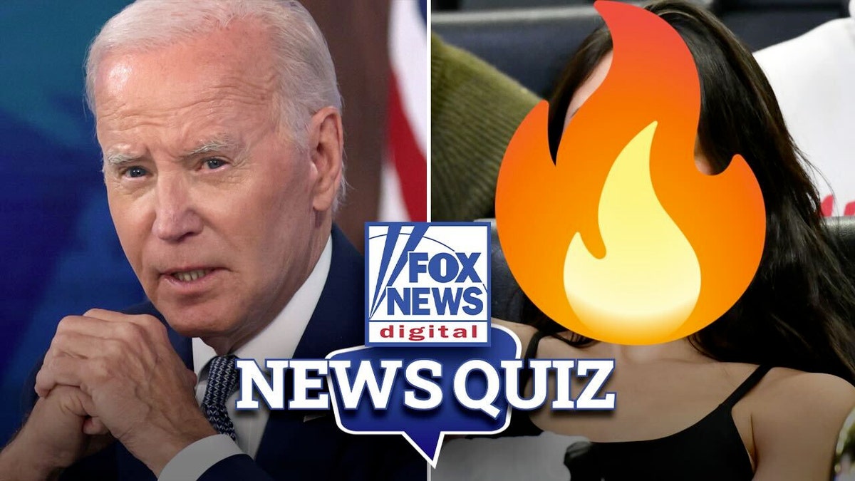 News Quiz with President Biden and a mystery actress