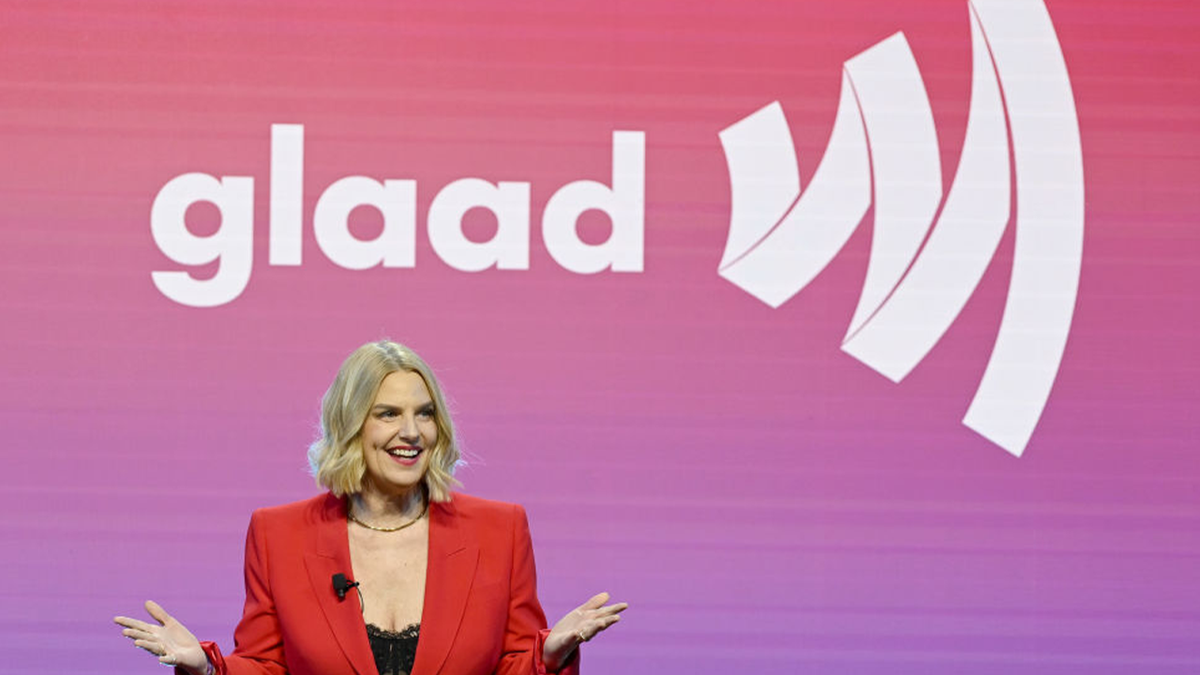 GLAAD CEO at event