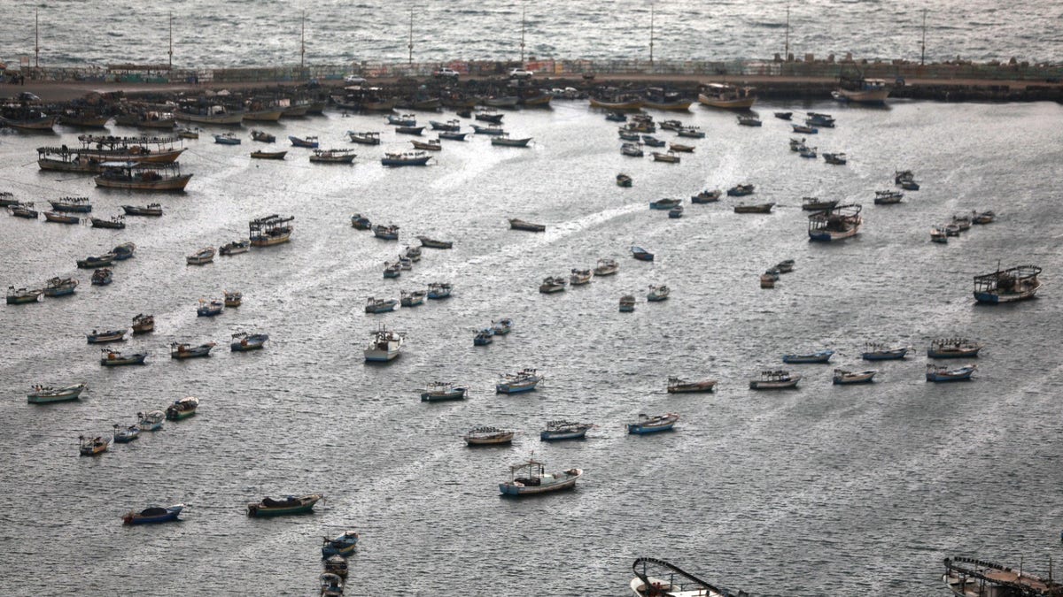 Gaza City port.