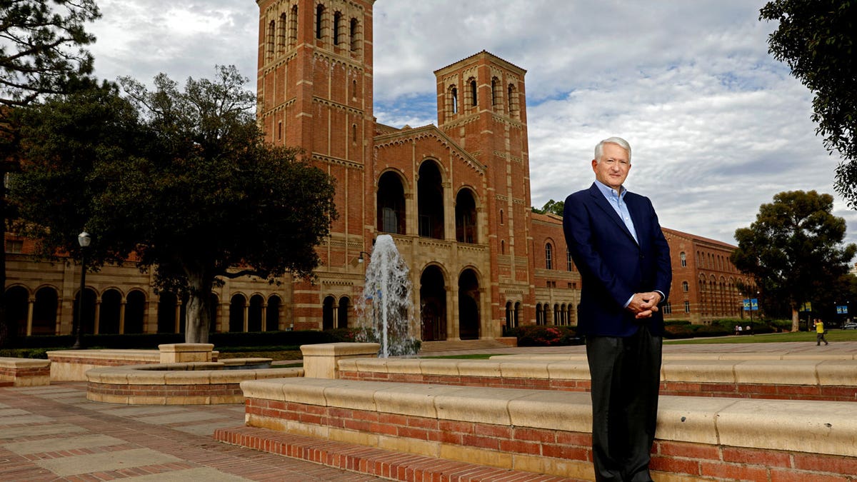 Gene Block , 74, the current chancellor of the University of California, Los Angeles