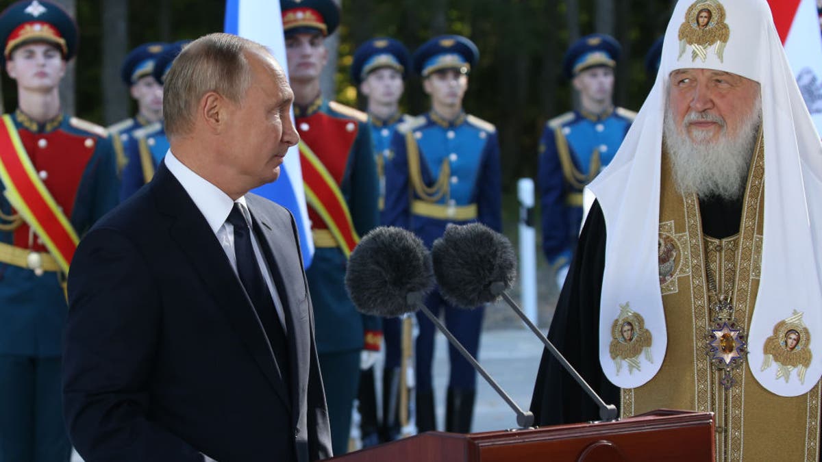 Putin and Russian Orthodox Patriarch Kirill