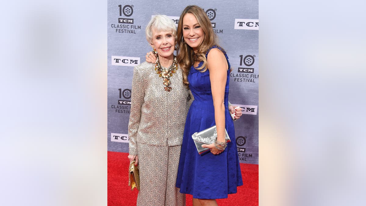 Barbara Rush with her daughter, Fox News' Claudia Cowan