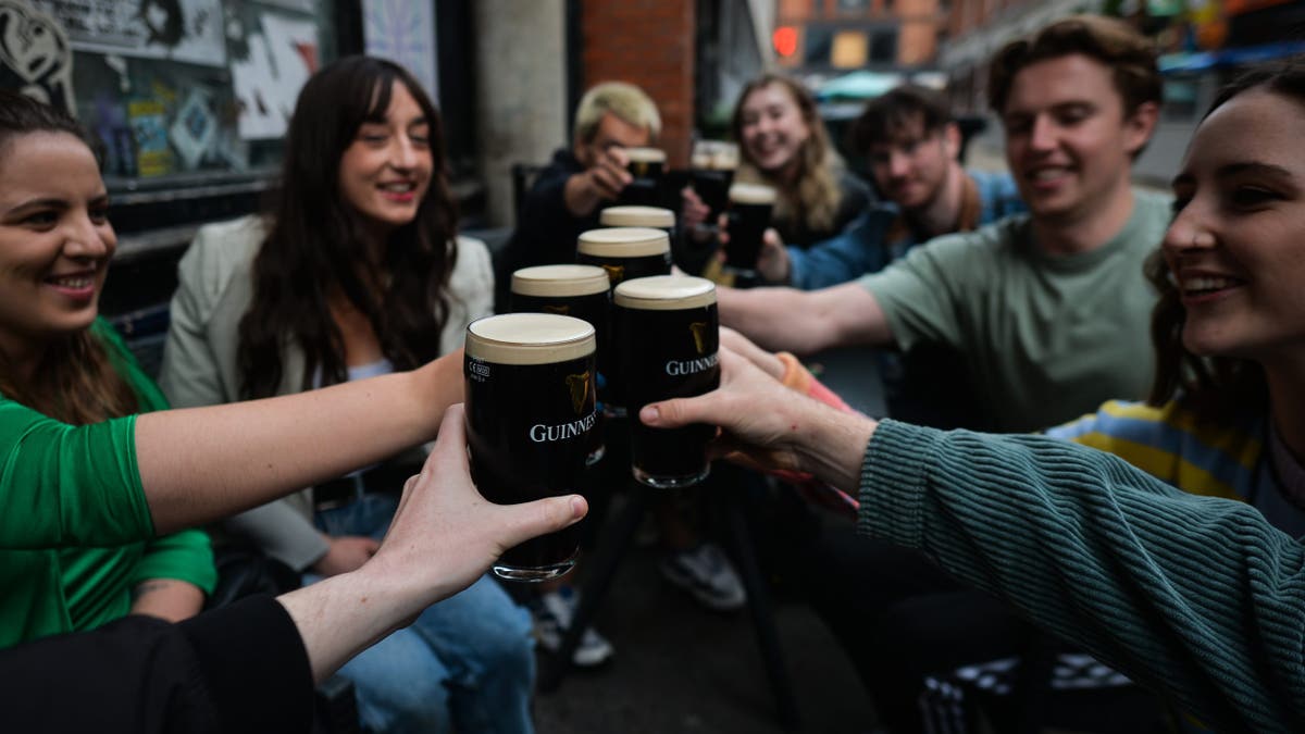 Guinness toast