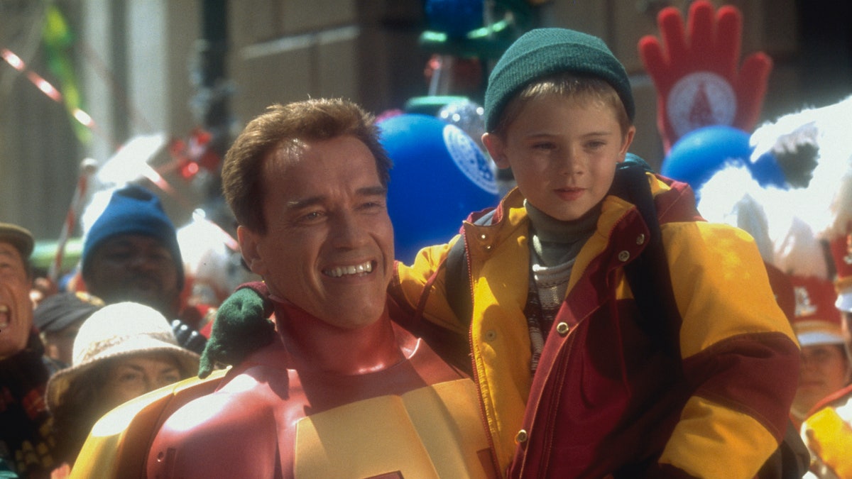 Arnold Schwarzenegger and Jake Lloyd