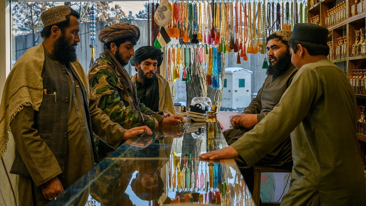 Taliban perfume shop