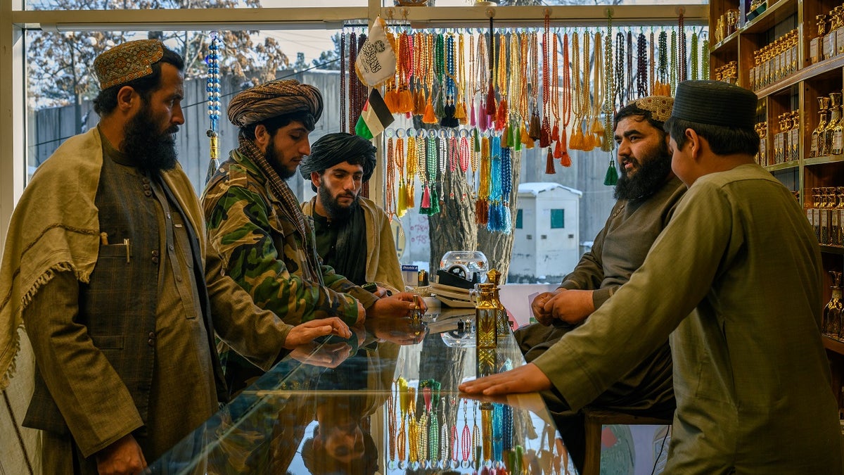 Taliban perfume shop