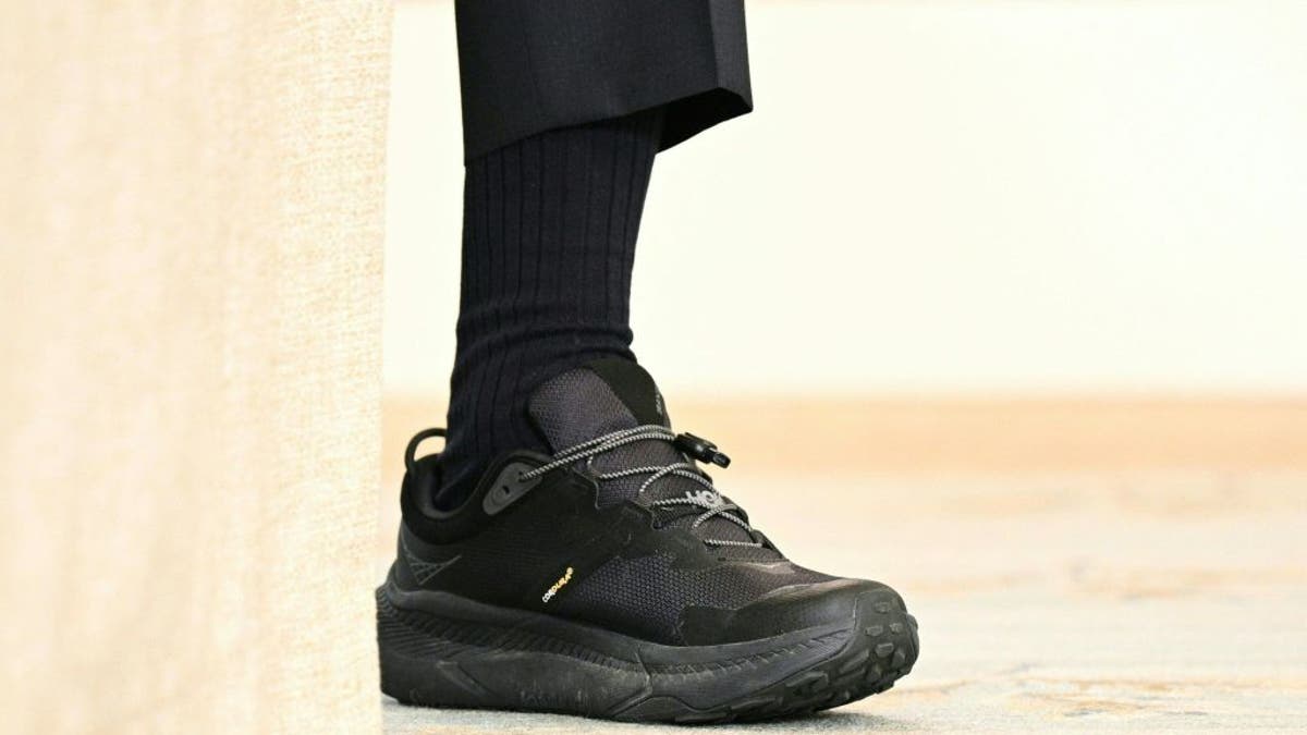 President Biden's shoe