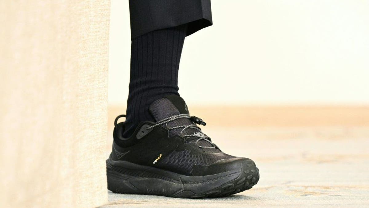 President Biden's shoe