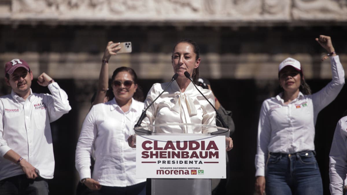 Presidential candidate Claudia Sheinbaum