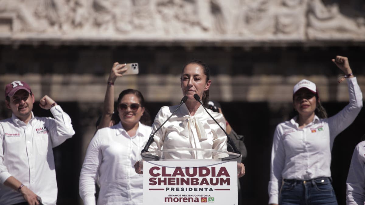 Presidential candidate Claudia Sheinbaum