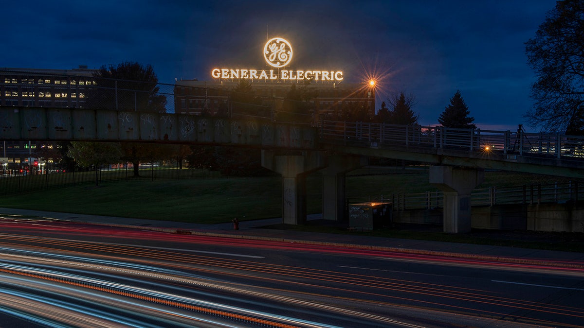 General Electric plant in upstate New York seen from the highway