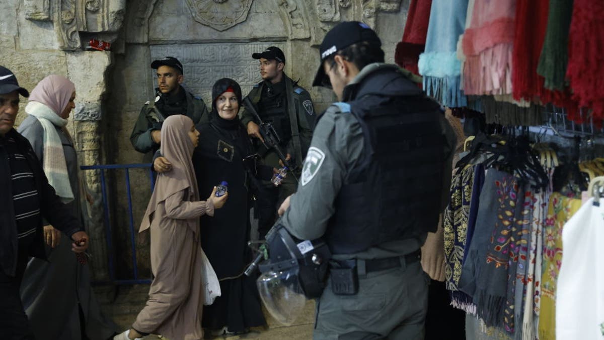 Israeli police in Jerusalem