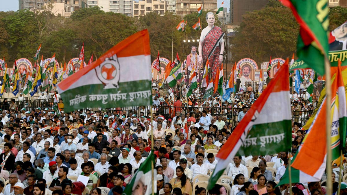Skup indijske Kongresne stranke u Mumbaiju.