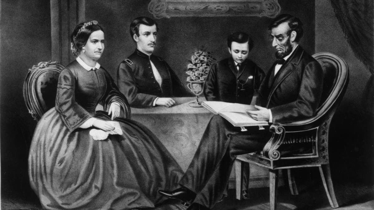 Abraham Lincoln and family