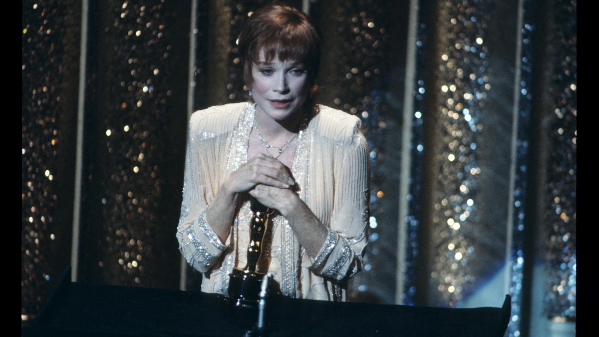 shirley maclaine oscar speech