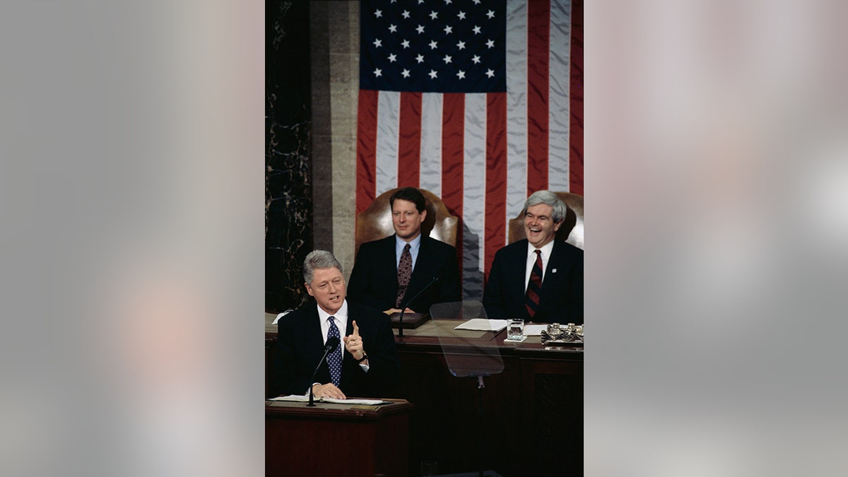 Clinton speaking