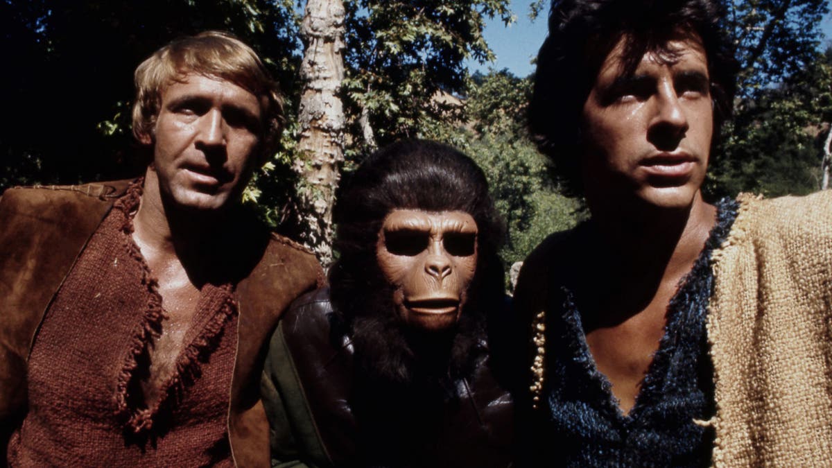 Ron Harper, Roddy McDowall and James Naughton