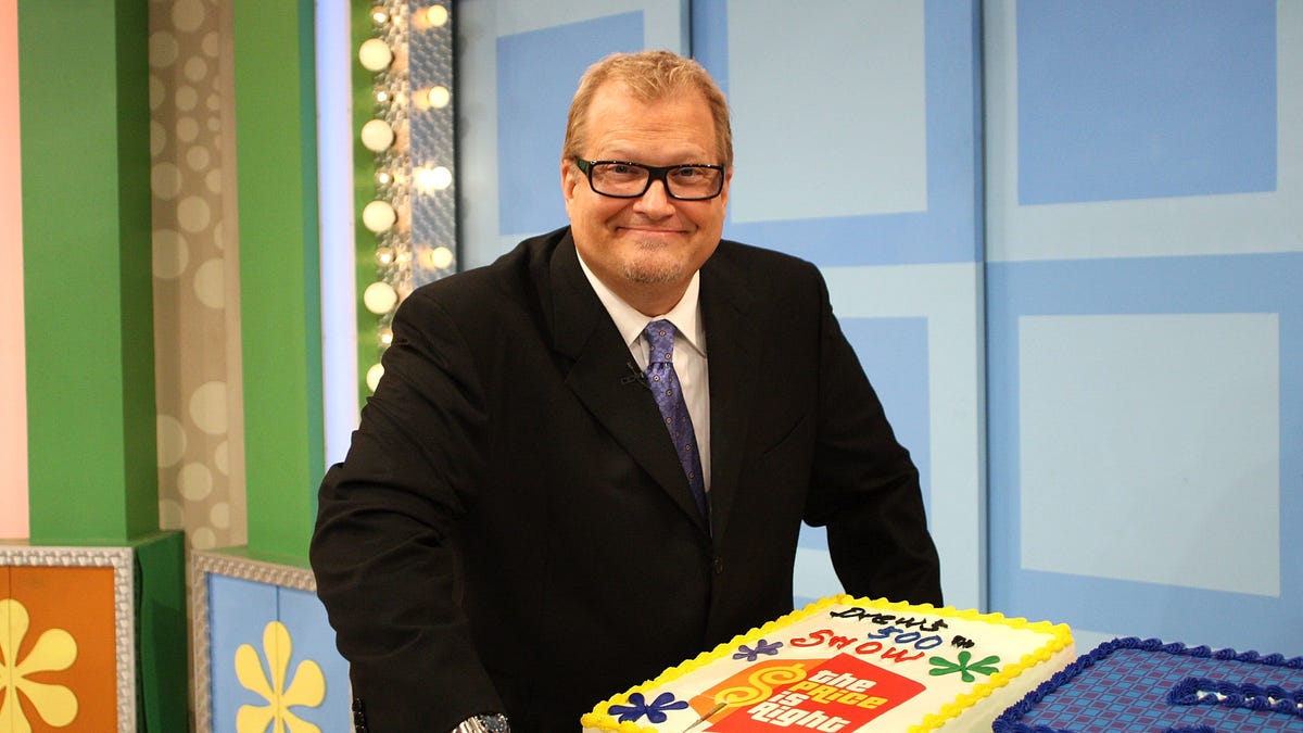 Drew Carey on the Price Is Right in 2010