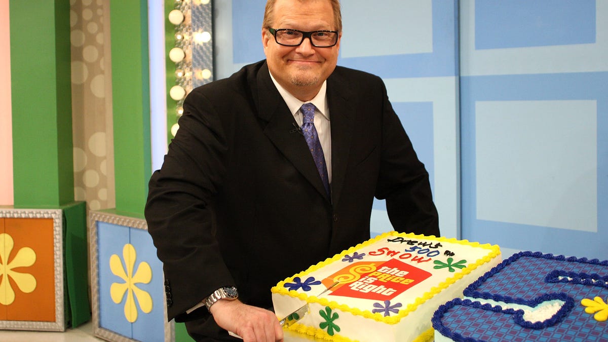 Drew Carey on the Price Is Right in 2010