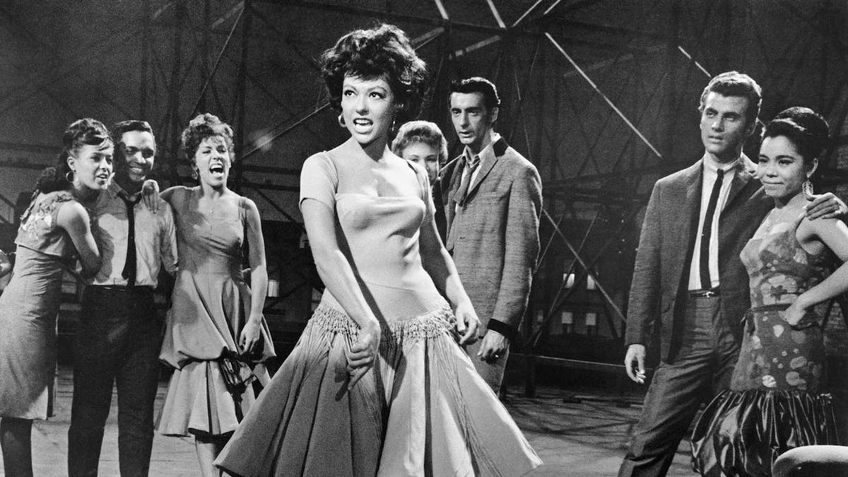 Rita Moreno in a scene from West Side Story