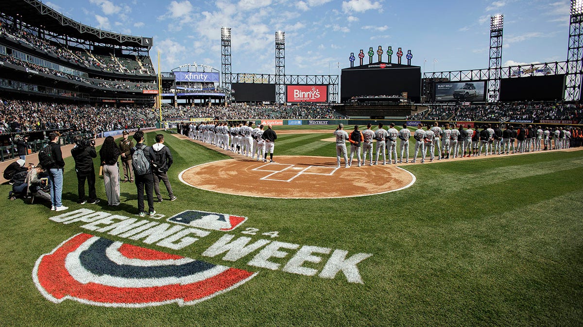 Guaranteed Rate Field on Opening Day 2024