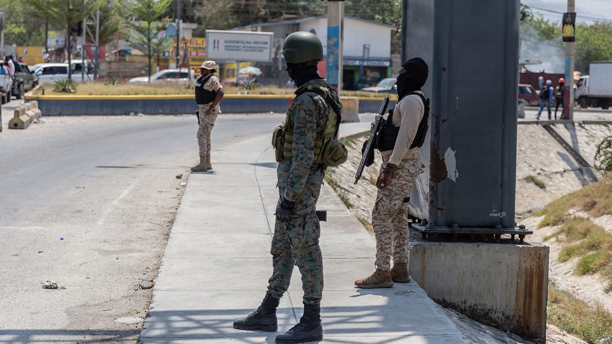 Haiti security near airport