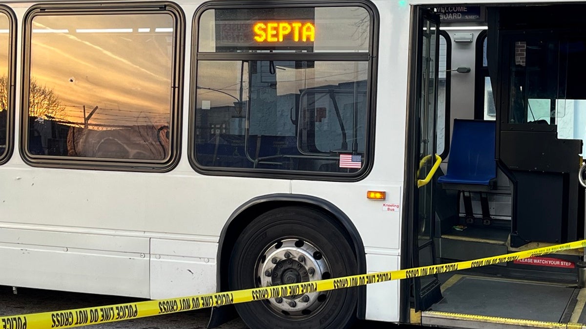 septa bus shot at