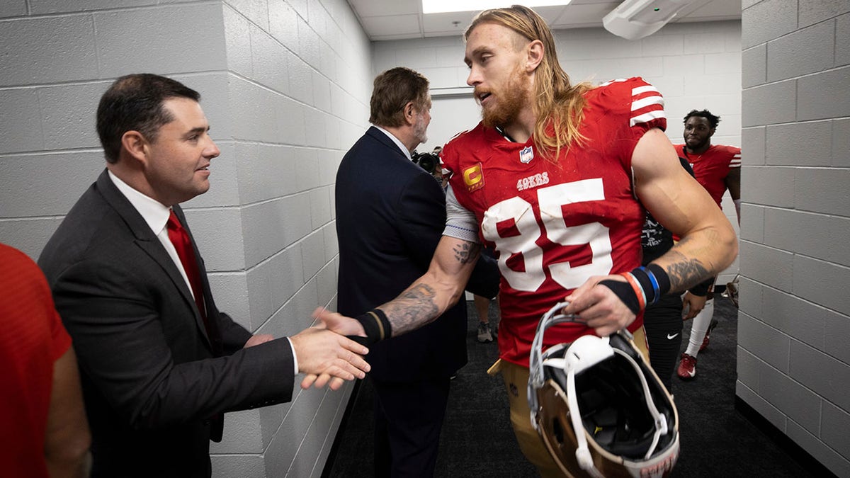 Jed York and George Kittle