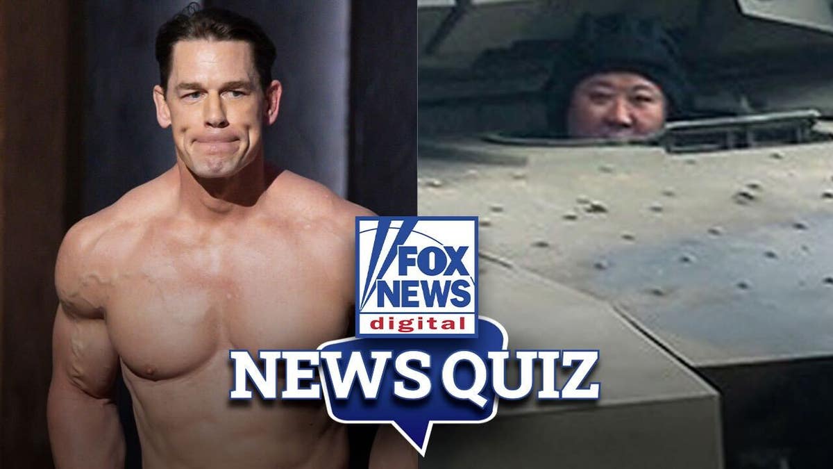 John Cena and Kim Jong Un in News Quiz