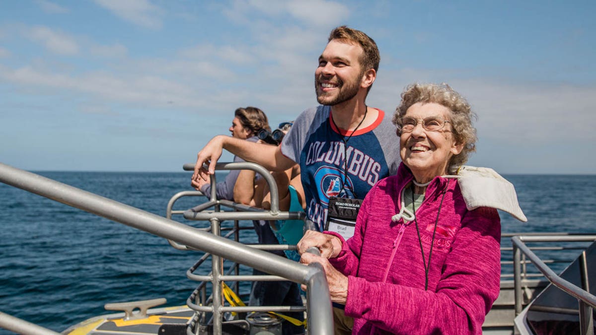 Joy and Brad Ryan in Channel Islands National Park