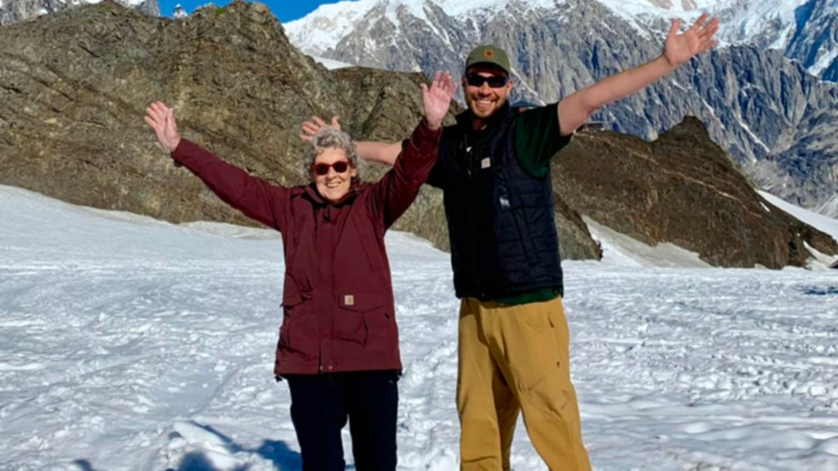 Joy and Brad Ryan in Denali National Park