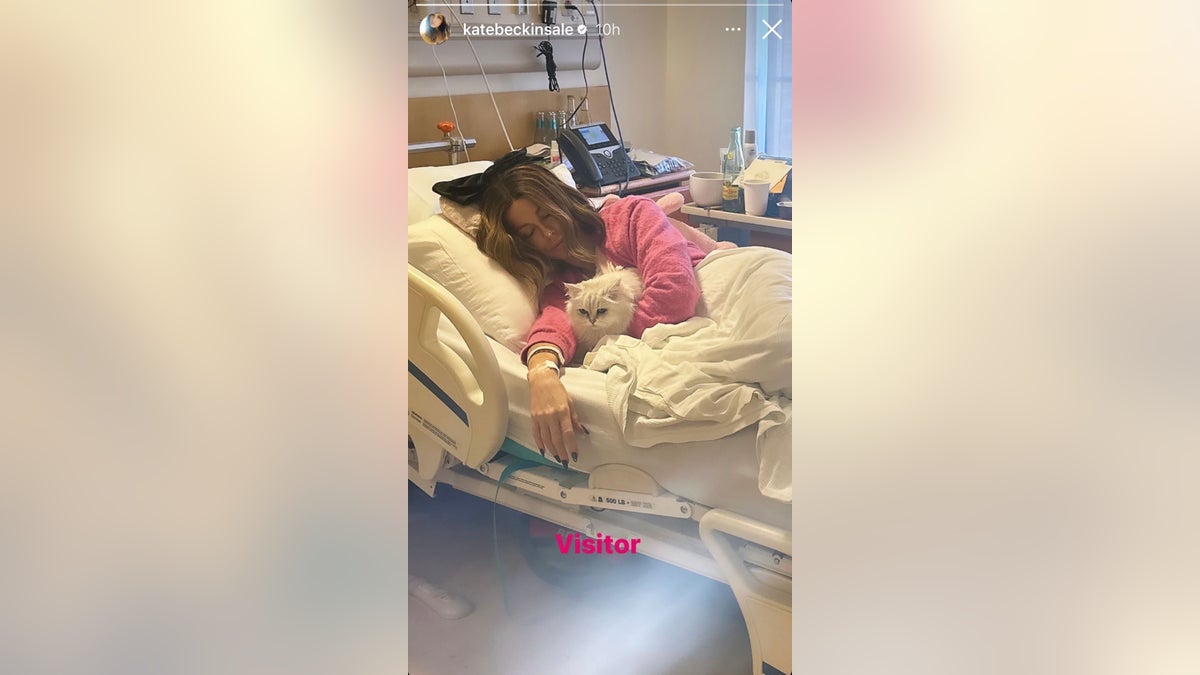 Kate Beckinsale shares hospital update