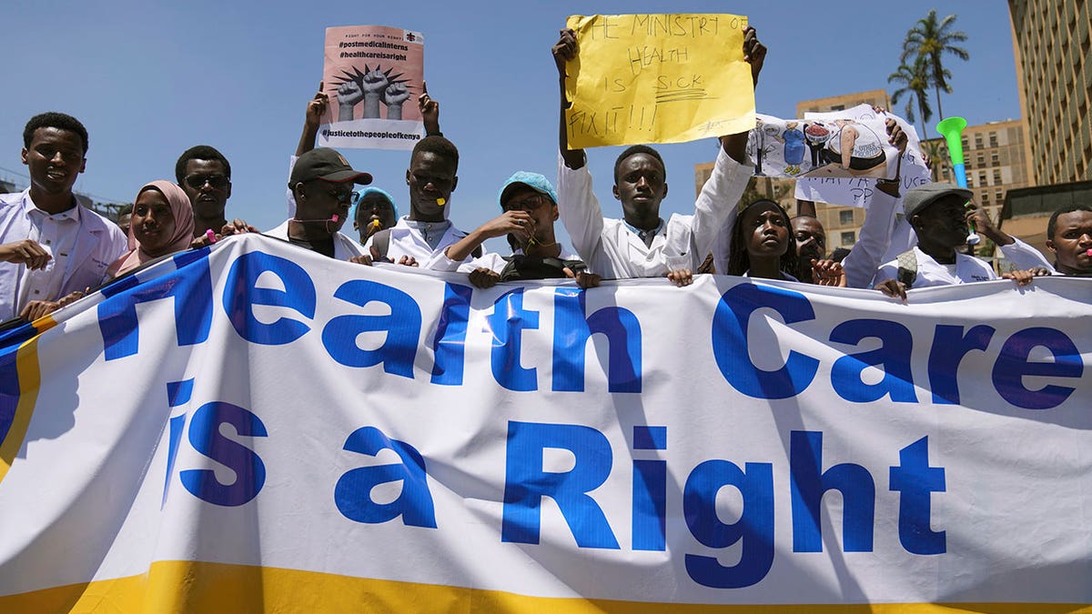 Kenya doctor protest