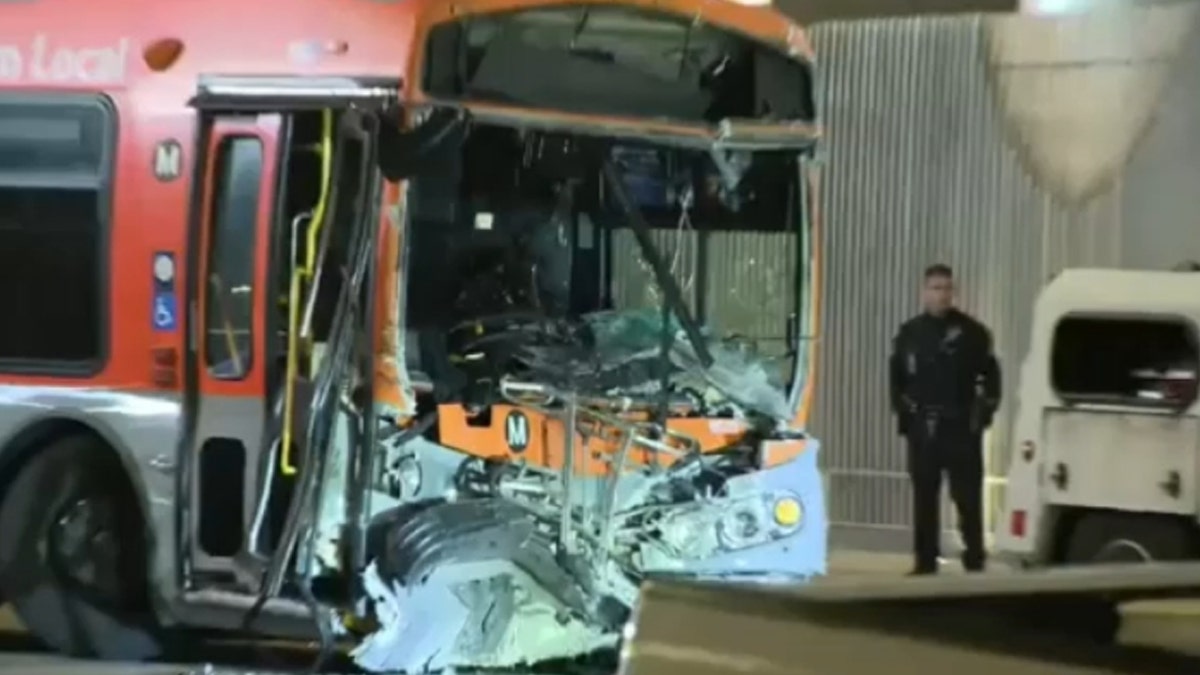 LA Metro Bus Hijacked With BB Gun, Crashes Into Ritz-Carlton Hotel ...