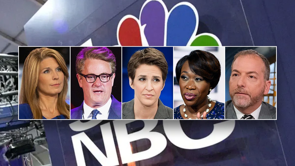 MSNBC hosts Nicolle Wallace, Joe Scarborough, Rachel Maddow, Joy Reid, Chuck Todd