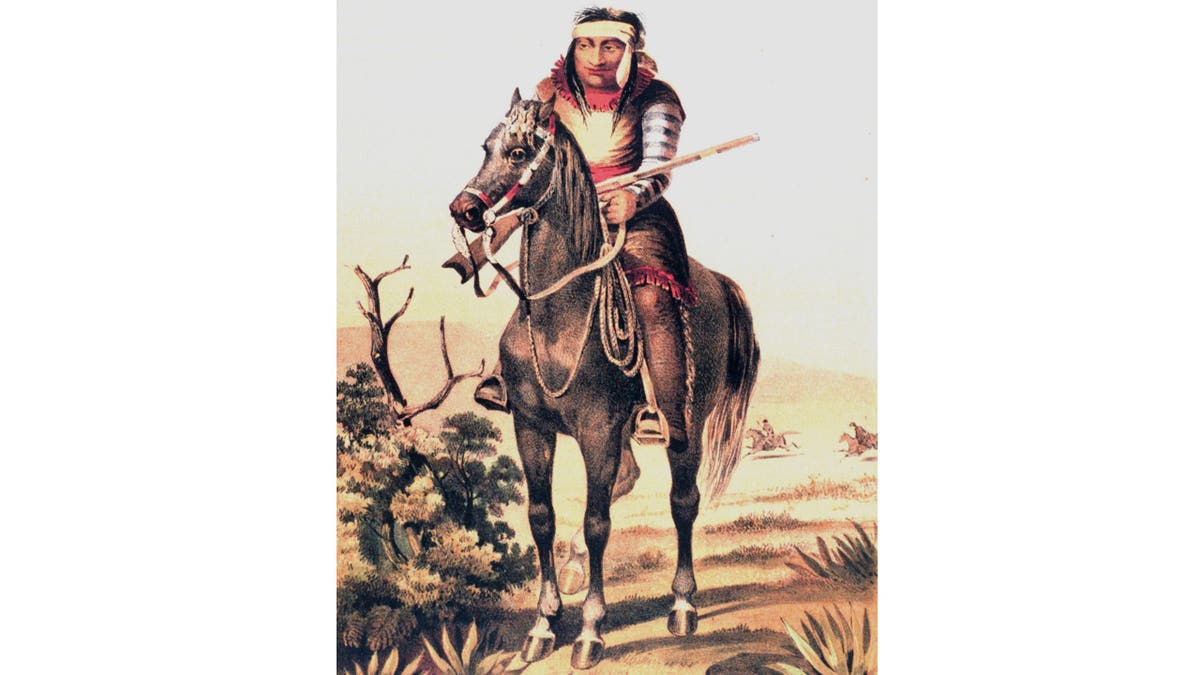 A Lipan Apache native wa