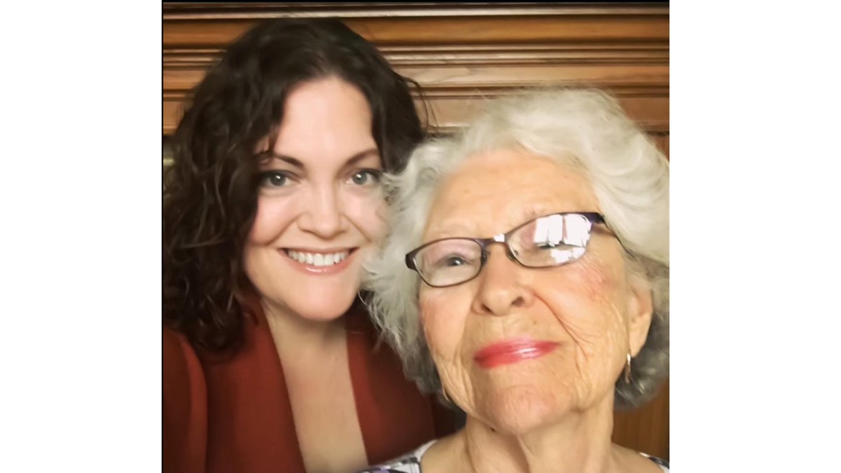 Mary Lea Forsythe pictured with granddaughter